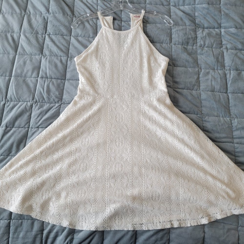 Crochet Skater Dress